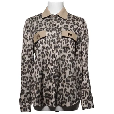 Blouse (Beige, Brown, Black) from Minouu