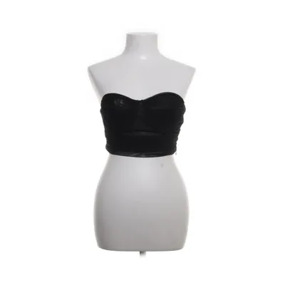 Crop top (Zwart) van Zara