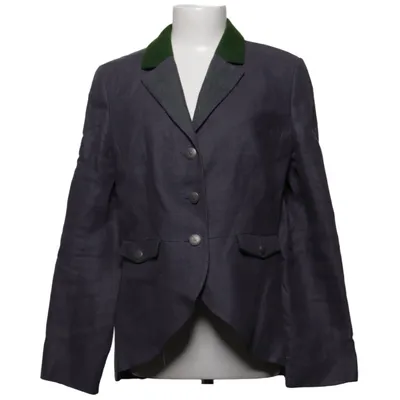 Blazer (Violet, Vert) de Gössl Cuir, Viscose