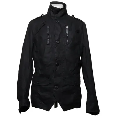 Safari jacket (Black) from Jack & Jones Vintage Denim Cotton, Polyester