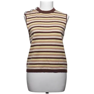 Slipover (Gul, Brun, Beige) fra Ganni Kashmir