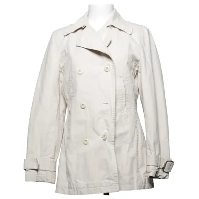 Trenchcoat (Beige) från L.O.G.G by H&M Bomull, Polyester