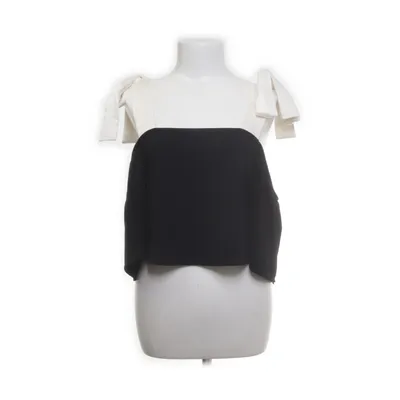 Crop top (Zwart) van Zara Collection Polyester, Elastaan