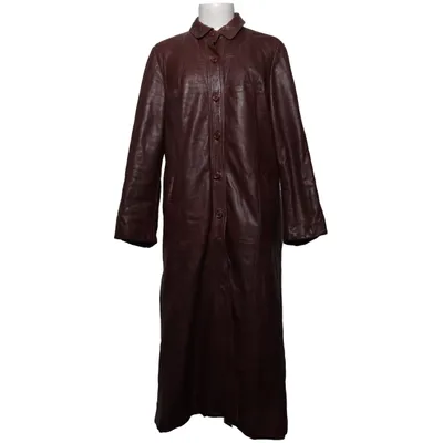 Leather coat (Brown) from Ravens Leather, Viscose