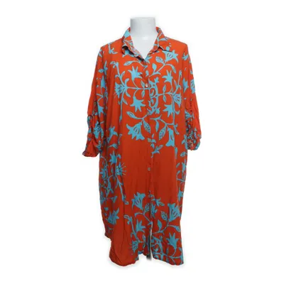 Shirt dress (Orange, Blue) from Made in italy Viscose