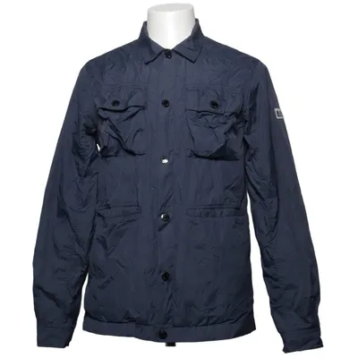 Jacket (Blue) from Weekend Offender Cotton, Nylon, Polyester, Polyurethane