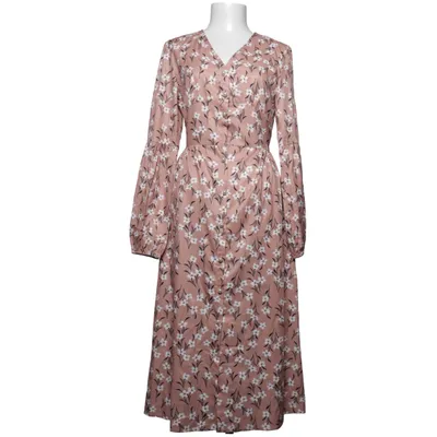 Maxi jurk (Roze, Wit, Zwart) van Simplee Polyester