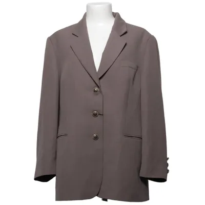 Blazer (Marron) de Delmod Acétate, Polyester, Laine
