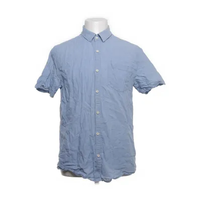 Korte mouwen shirt (Blauw) van Garcia Jeans Katoen, Linnen