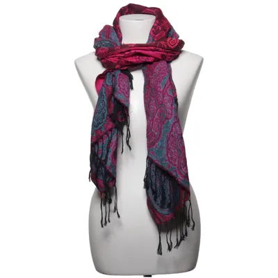 Scarf (Pink, Turquoise, Multicolored) from Pashmina