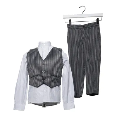 Suit (Gray, White) from Marandros Polyester, Viscose