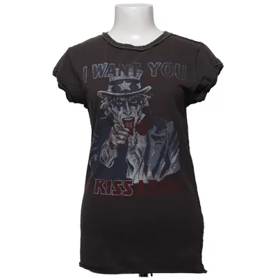 T-shirt (Gray) from Amplified Vintage Cotton