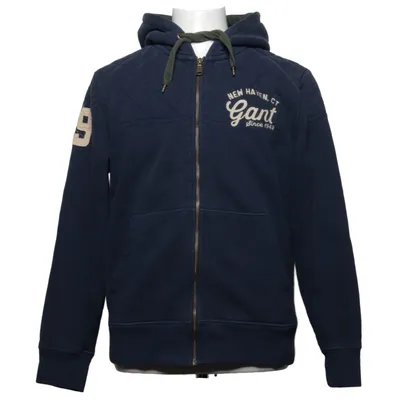 Huvtröja (Blå) från GANT Bomull, Polyester