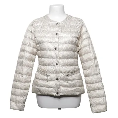 Jacket (Beige, White) from Softy Polyester