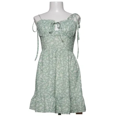 Dress (Green, White) from Zaful Polyester