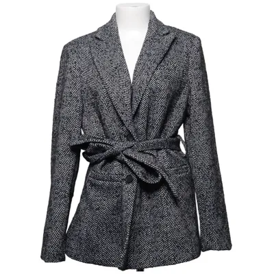 Kappa (Svart, Vit) från STOCKH LM Elastan, Polyester, Viskos, Ull