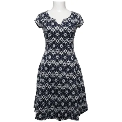Robe (Bleu, Blanc) de Maille Demoiselle