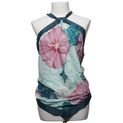 Neckholder Top (Blau, Pink, Mehrfarbig) von Patrizia Pepe Elasthan, Seide