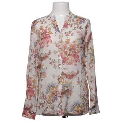 Blouse (Beige, Multicolored) from Emily van den Bergh Cotton