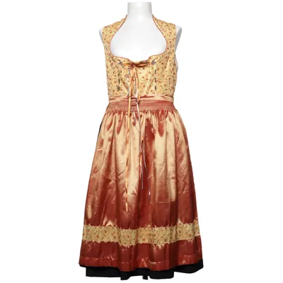 Dirndl (Brun, Gul) från Turi Landhaus Polyamid, Polyester