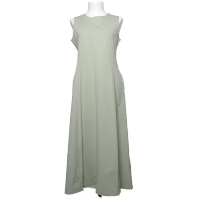 Maxi jurk (Groen) van Uniqlo Elastaan, Gerecycled polyester