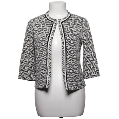 Cardigan (Black, White) from Flash Woman Cotton, Polyester