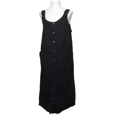 Latzkleid (Schwarz) von Gudrun Sjödén Leinen, Bio-Baumwolle