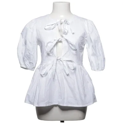 Peplum top (White) from Meet Me There Cotton