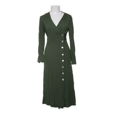 Shirt dress (Green) from Massimo Dutti Elastane, Viscose