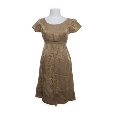 Dress (Gold) from Frk. Viscose, Polyamide