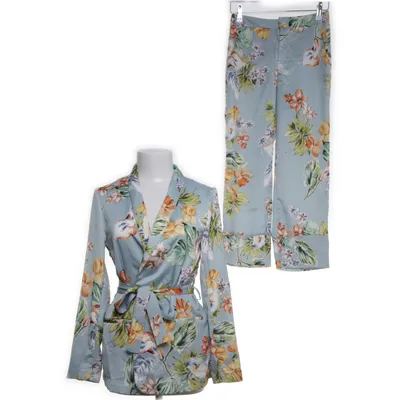 Jakkesæt (Grøn, Flerfarvet) fra Zara Basic Collection Polyester