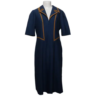 Klänning (Blå, Orange) från Daisy Dapper Elastan, Polyester, Viskos