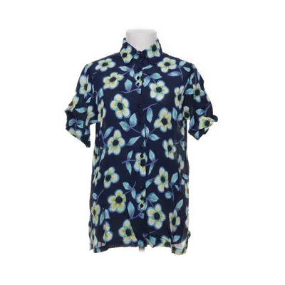 Kortärmad skjorta (Blå, Gul, Flerfärgad) från Marca Viskos