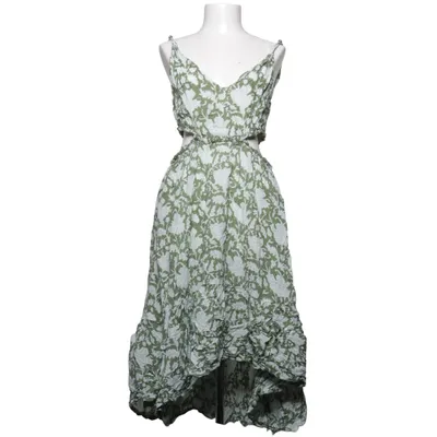 Dress (Green, White, Multicolored) from Maje Cotton, Viscose