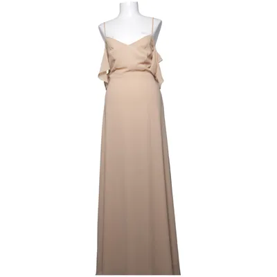 Långklänning (Beige) från Boohoo Polyester