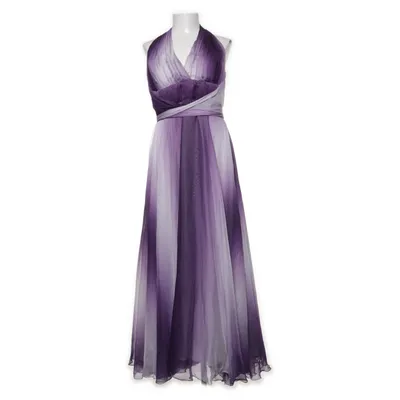 Robe de soirée (Violet, Blanc) de Juju & Christine Polyester