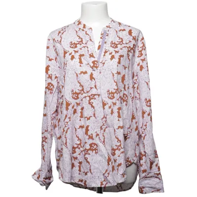 Blouse (Marron, Violet, Blanc) de Emily van den Bergh Coton
