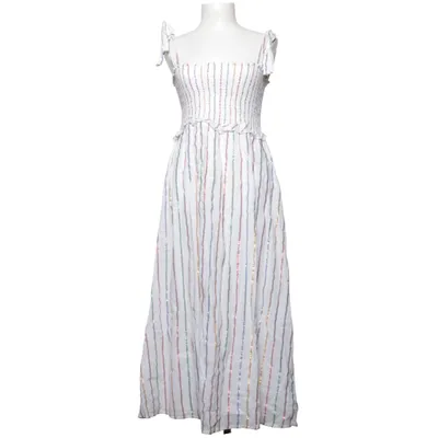 Maxikleid (Weiß, Mehrfarbig) von Havana Haze Baumwolle