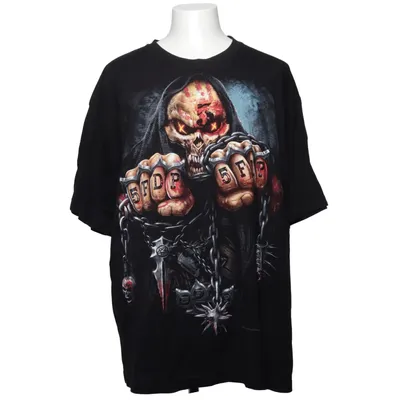 T-shirt (Black) from Spiral Cotton