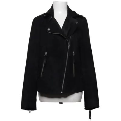 Bikerjack (Zwart) van Freaky Nation Leer