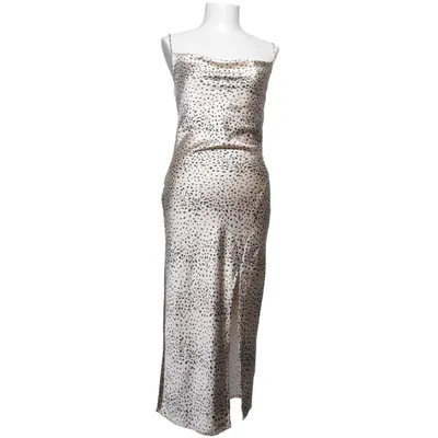 Långklänning (Beige, Svart) från Gina Tricot Polyester