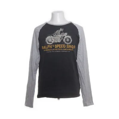 Langærmet t-shirt (Grå, Sort) fra Denim & Supply Ralph Lauren