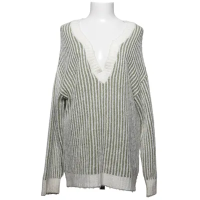 Trui (Groen, Wit) van Anika Teller x NA-KD Acryl, Polyamide, Polyester