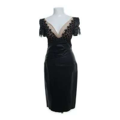 Leather dress (Black, Multicolored) from Talbot Runhof Leather