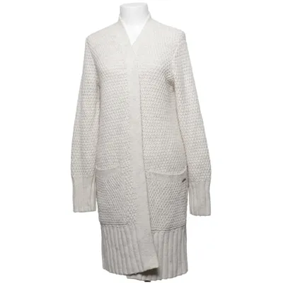 Kofta (Vit) från Abercrombie & Fitch Akryl, Bomull, Polyester