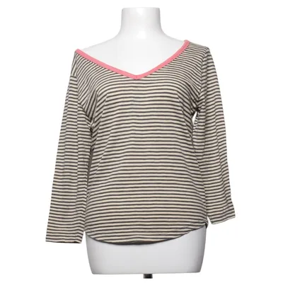 Langærmet t-shirt (Beige, Sort, Pink) fra Plus Fine Bomuld, Polyester