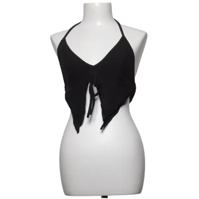 Halter neck top (Black) from Sinsay Cotton