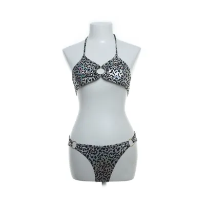 Bikini (Black, Silver) from Mermaid Swimwear Elastane, Polyamide