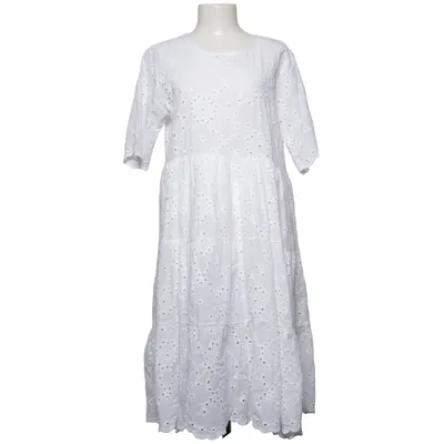 Jurk (Wit) van Mapp Jeans Katoen