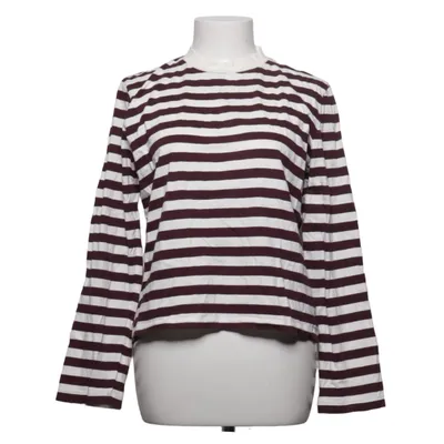 Lange mouwen shirt (Wit, Bruin) van & Other Stories Katoen